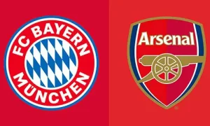 موعد مباراة آرسنال ضد بايرن ميونيخ دوري أبطال أوروبا والقنوات الناقلة يلا شوت